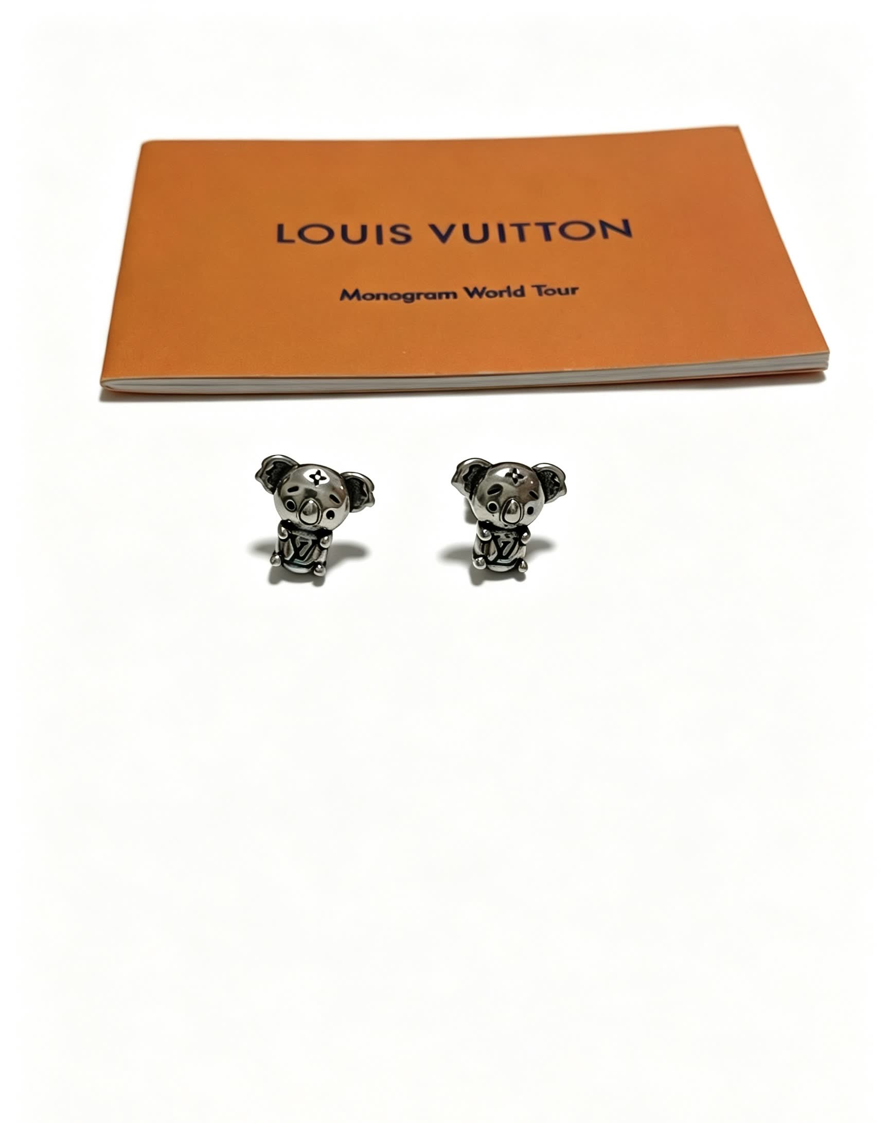 Louis Vuitton Koala Stud Earrings